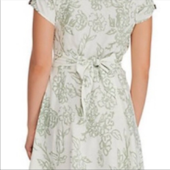 Free People A Thing Called Love Linen Floral Mini Dress - Picture 5 of 14